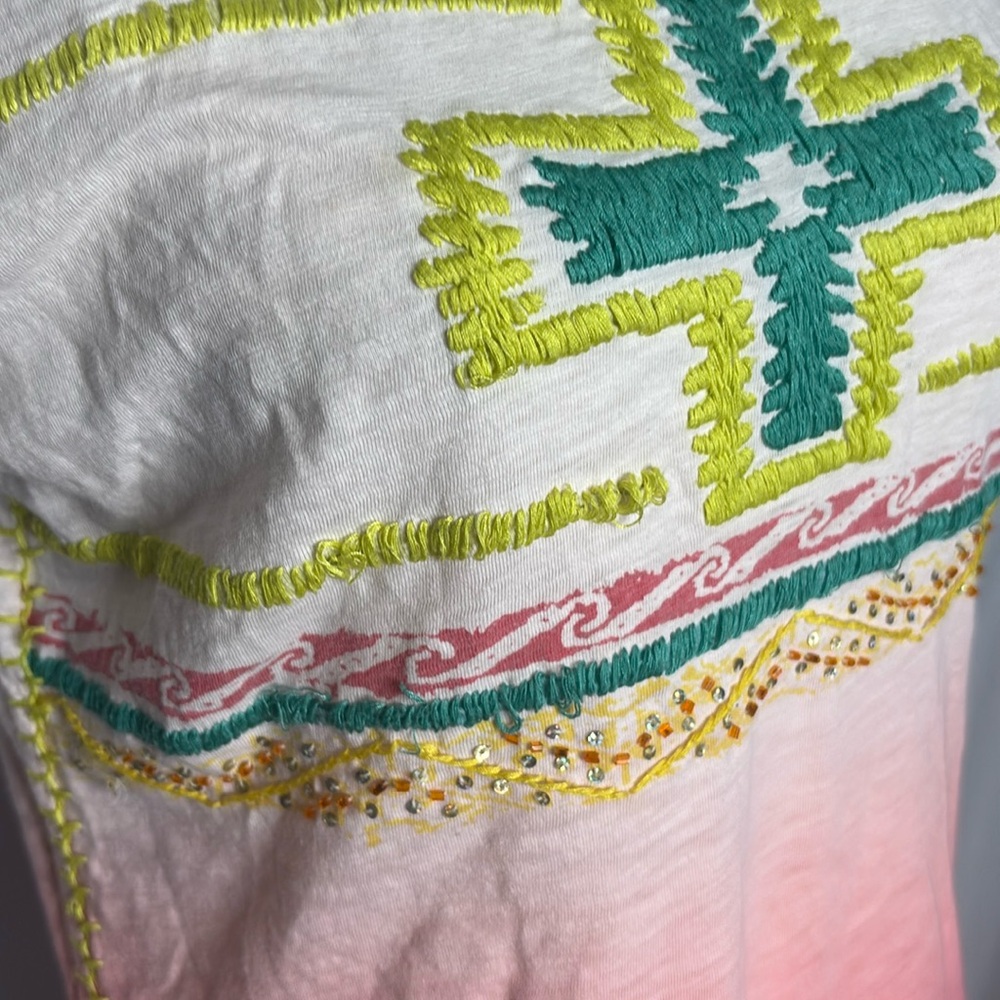 Double D Ranch Embroidered Cross Graphic Tee - Picture 5 of 7